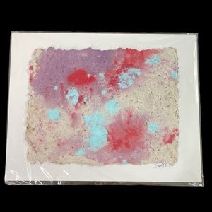 pressed paper wall art